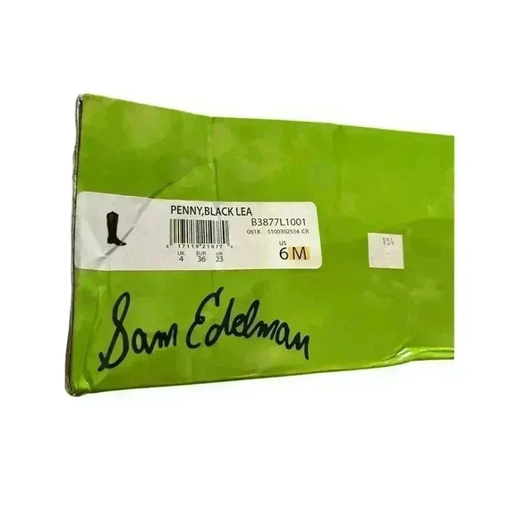 Sam Edelman Penny Boots Womens 6M Black Leather Tall Riding Equestrian Boho NIB - Picture 9 of 12